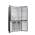 Haier HTF_520IP7 Fridge Freezer Platinum