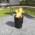 Henley Halo Fire Pit - Black