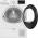 Hotpoint CHSD82MWWUK freestanding tumble dryer in white with sensor drying