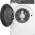 Hotpoint Fabric Care Pro White washer dryer with HomeWhiz