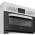 Hotpoint HDE6VDW freestanding electric double cooker with enamel liners