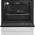 Indesit 60cm gas single cooker with hydrolytic cleaning