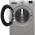 Indesit 8kg silver washing machine 1400rpm front loader