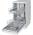 Indesit DSFO3T224ZUKN White Slimline Dishwasher