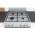 Indesit ID67G0MCWUK Gas Double Cooker - white