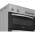 Indesit IDG6GS gas double cooker silver, 60cm freestanding cooker, Dalzells