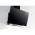 Indesit IHVP62FLTK Black Cooker Hood