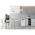 Indesit IN2FD10CS70WUK Slimline Dishwasher in Roomset