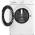 Indesit Push&Go white washing machine with steam assistance