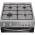 Indesit gas hob cooker with double oven and grill