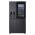 LG 628 L side‑by‑side fridge freezer with InstaView door lit up