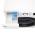 LG F4C510WBTN1 open detergent drawer showing compartments for detergent and softener