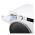 LG F4Y513WWLN1 detergent drawer open showing compartments for detergent and softener