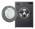 LG FWY706GBTN1 washer dryer with open door showing drum and TurboWash™ jets