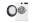 LG RHX5009TWB White Tumble Dryer Front View