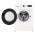 LG W4X1085NWK washer dryer with door open showing drum interior
