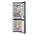 LG fridge with InstaView glass panel and DoorCooling+ technology