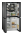 Liebherr black stainless fridge freezer interior view