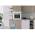 Lifestyle image of Indesit IO232HW integrated into a white kitchen unit