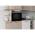 Lifestyle image of Indesit IO232HXUK installed in a modern stainless steel kitchen