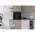 Lifestyle image of Indesit IO233BUK installed in a modern black kitchen