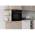 Lifestyle image of Indesit IO253BUK oven installed in a modern black kitchen setting