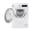 Open drum of Hoover HLEC9TE showing 9kg capacity