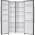 Open view of Indesit INGF6441XP4UK showing spacious fridge and freezer compartments