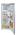 Open view of the Nordmende RFF266SL silver fridge freezer