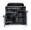 Rangemaster CDL90EIBLC Electric Induction Black Chrome Range Cooker
