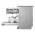 Side open view of the LG DF030FL dishwasher