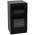 Front view of NordMende CTEC51BK freestanding electric cooker in black