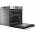 Side view of Indesit KFWS3844HIXUK with control panel and digital display