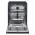Stylish LG black dishwasher with TrueSteam™ and EasyRack™ Plus