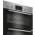 Indesit double oven with 69L main and 36L top oven compartments